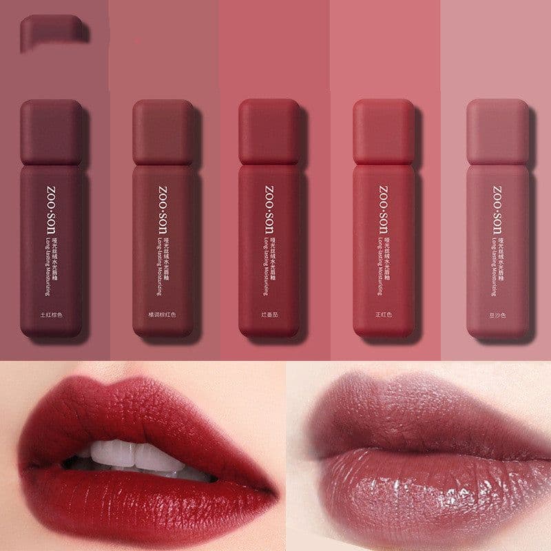 image-Waterproof Lip Gloss Full Color Student Lipstick Lipstick