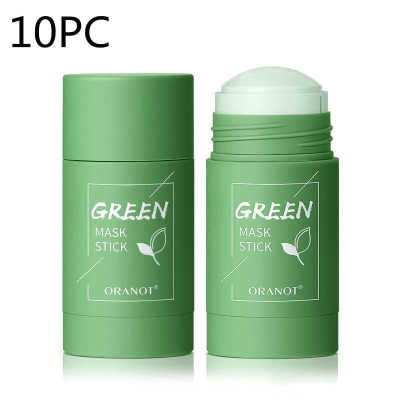 image-Green Tea Solid Mud Mask Moisturizing Deep