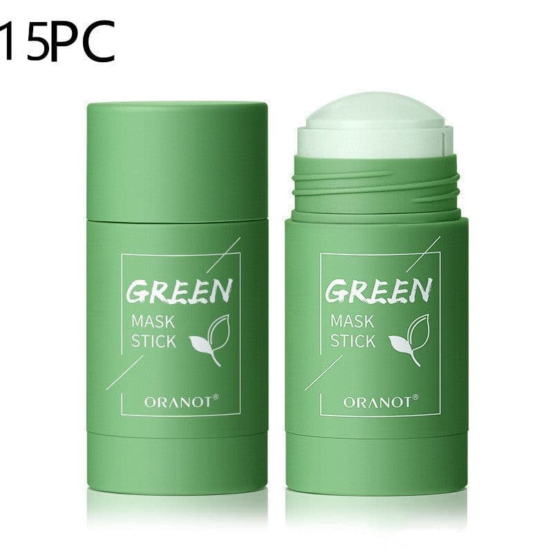 image-Green Tea Solid Mud Mask Moisturizing Deep