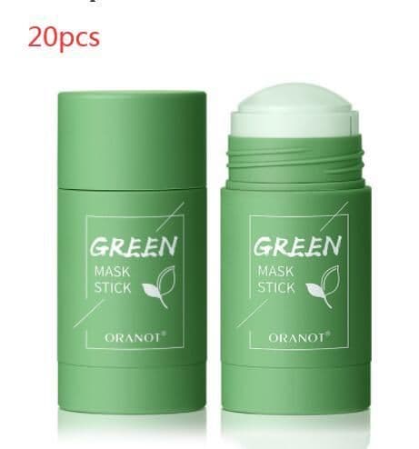 image-Green Tea Solid Mud Mask Moisturizing Deep