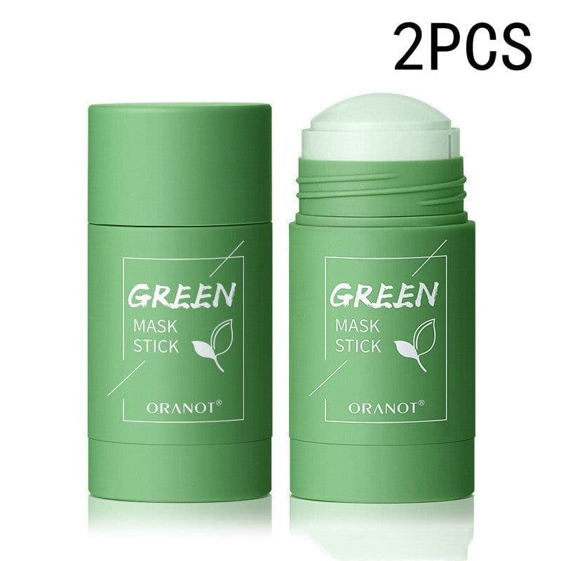image-Green Tea Solid Mud Mask Moisturizing Deep