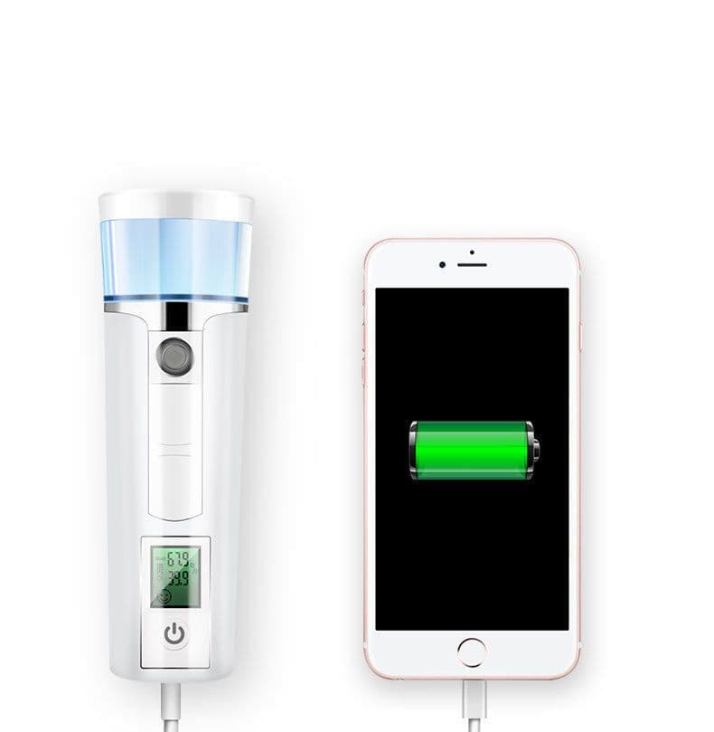 image-Nano Spray Moisturizer Test Cold Spray Beauty Instrument Display Face Facial Moisturizing Artifact Humidifier