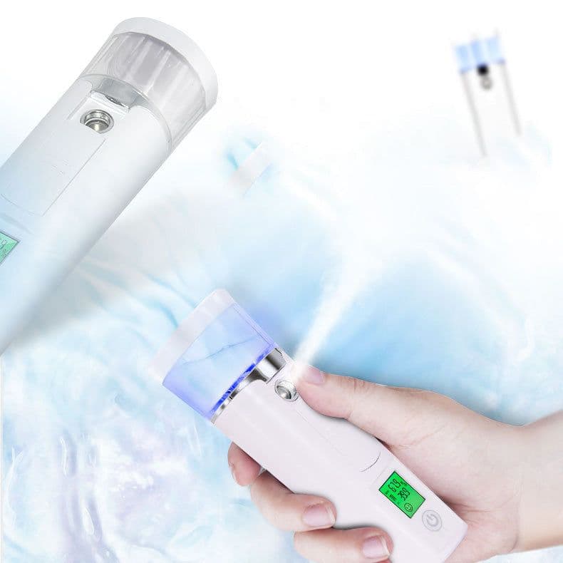 image-Nano Spray Moisturizer Test Cold Spray Beauty Instrument Display Face Facial Moisturizing Artifact Humidifier