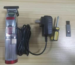 image-Akimei M6 Oil Head Electric Hair Clipper Bald Head Electric Hair Clipper Rechargeable Retro Engraving Professional Hair Salon
