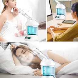 image-Portable Vapour Ozone Vaporizador Facial Steamer Face Care Skin Relax Moisturizer Beauty Aroma Herbal Steaming Face Spa Device
