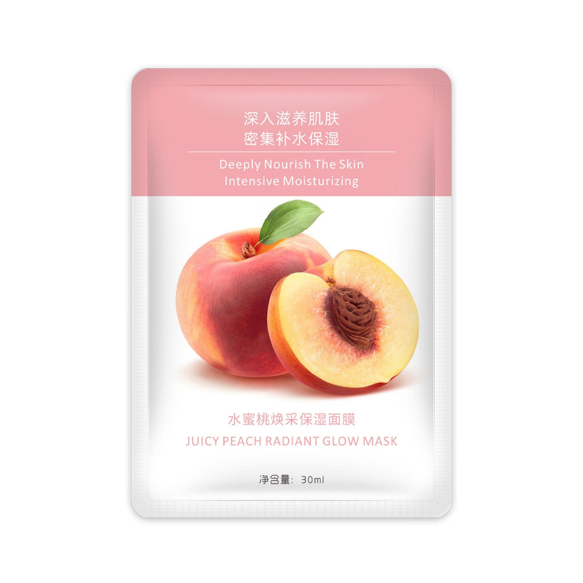 image-Hanhuo plant moisturizing hydrating moisturizing fruit facial mask skin care cosmetics manufacturer wholesale OEM one drop shipping