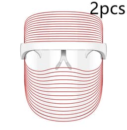 image-7 Color LED Mask Red Light Therapy Skin Rejuvenation Massager Beauty Home Skin Face Whitening Anti Aging SPA Device