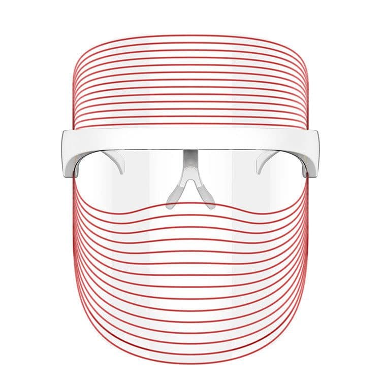 image-7 Color LED Mask Red Light Therapy Skin Rejuvenation Massager Beauty Home Skin Face Whitening Anti Aging SPA Device