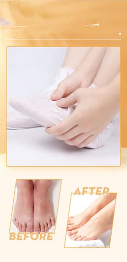 image-Moisturizing Foot Mask Hand Care Tender Foot Foot Mask Set