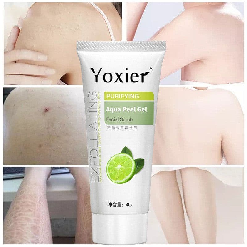 image-Exfoliating Facial Scrub, Exfoliating Gel Moisturizing
