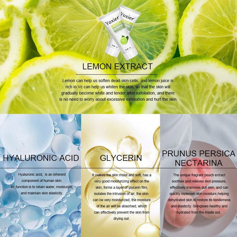 image-Exfoliating Facial Scrub, Exfoliating Gel Moisturizing