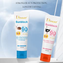 image-Cross-border Disaar Sunscreen Body Moisturizing Anti-UV Physical Sunscreen 100g Wholesale