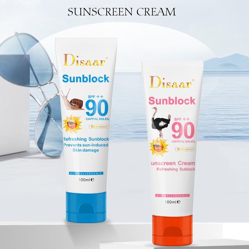 image-Cross-border Disaar Sunscreen Body Moisturizing Anti-UV Physical Sunscreen 100g Wholesale