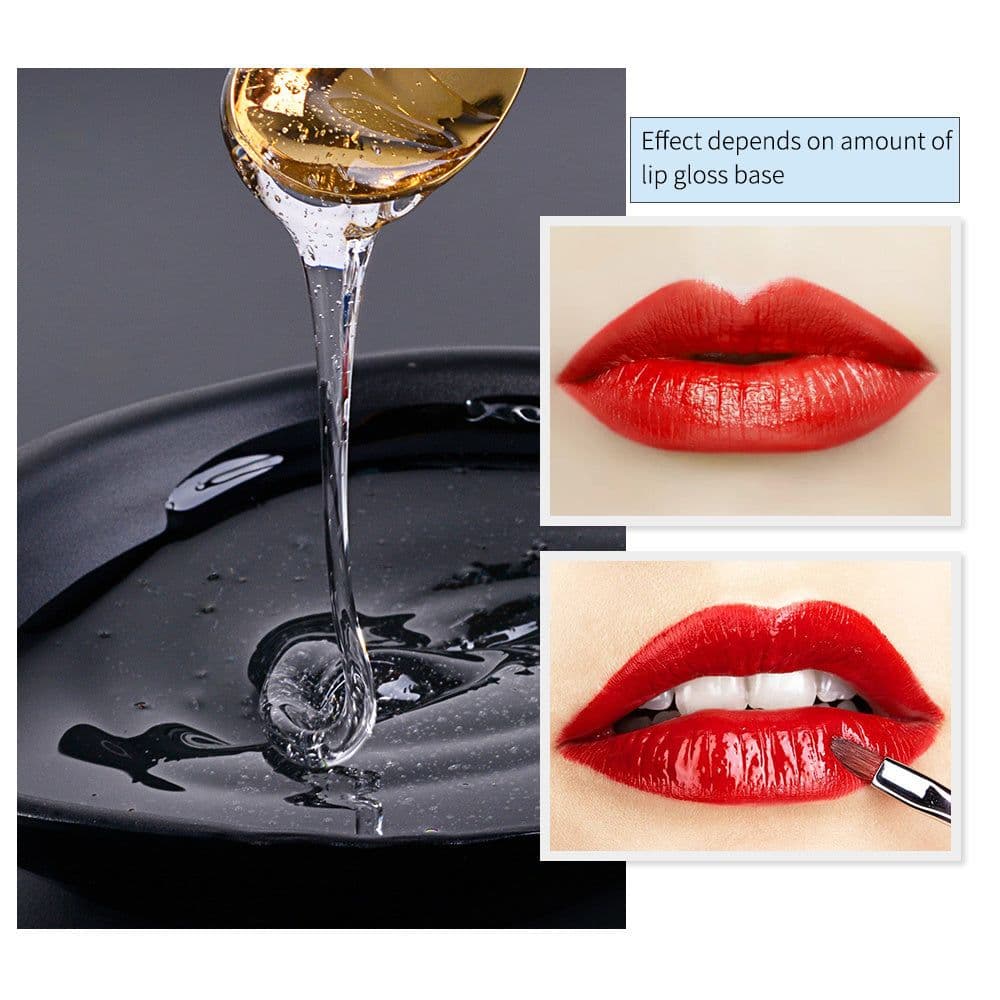 image-lip gloss base Moisturizing Lip Gloss Lip Glaze Base Base Oil DIY Transparent Lip Glaze Base