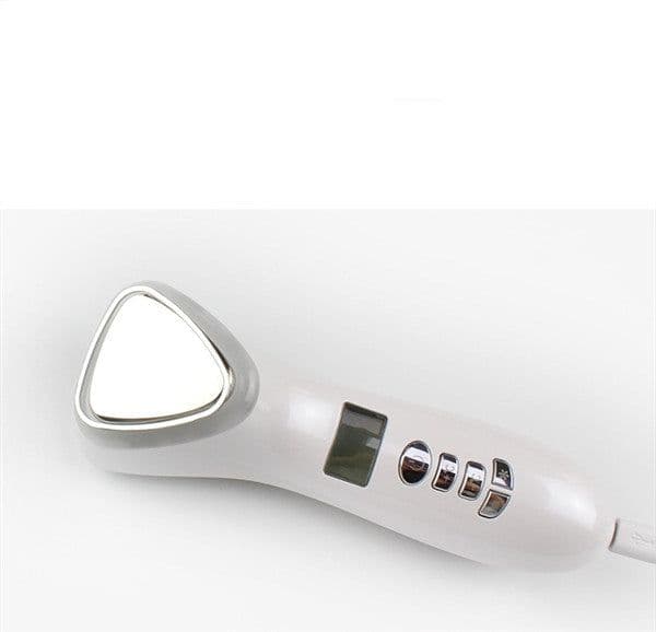 image-Red And Blue Hot And Cold Hammer Beauty Equipment Facial Vibration