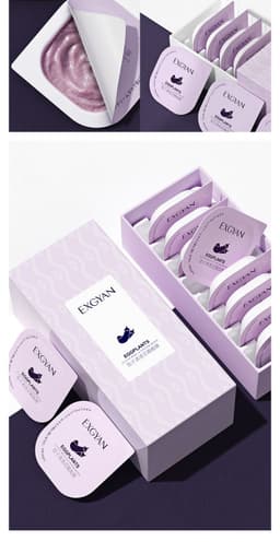 image-Eggplant Mask Clear Mud Cream Moisturizing Smear Mask