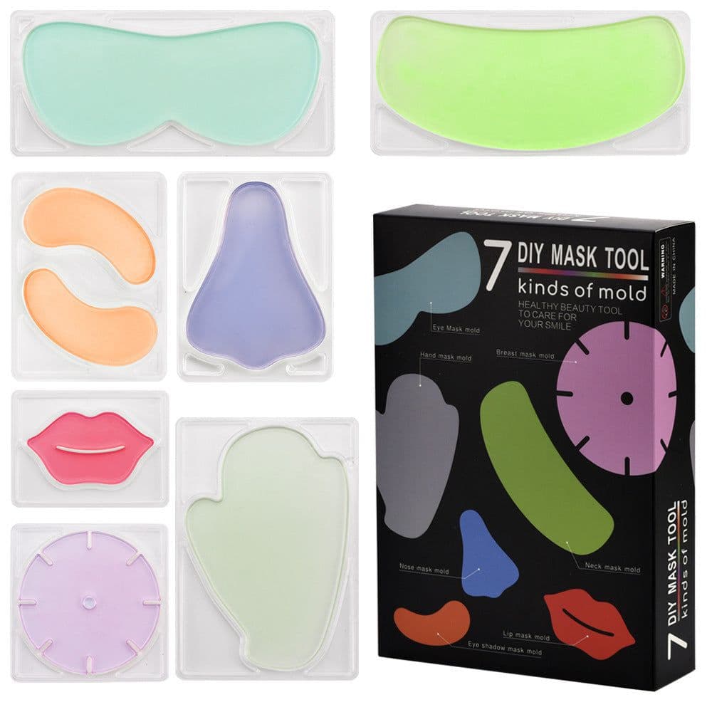 image-Facial Mask Set Hand Touch Lip Mask Eye Bag Mask Eye Mask Mask Nasal Mask Makeup Worker