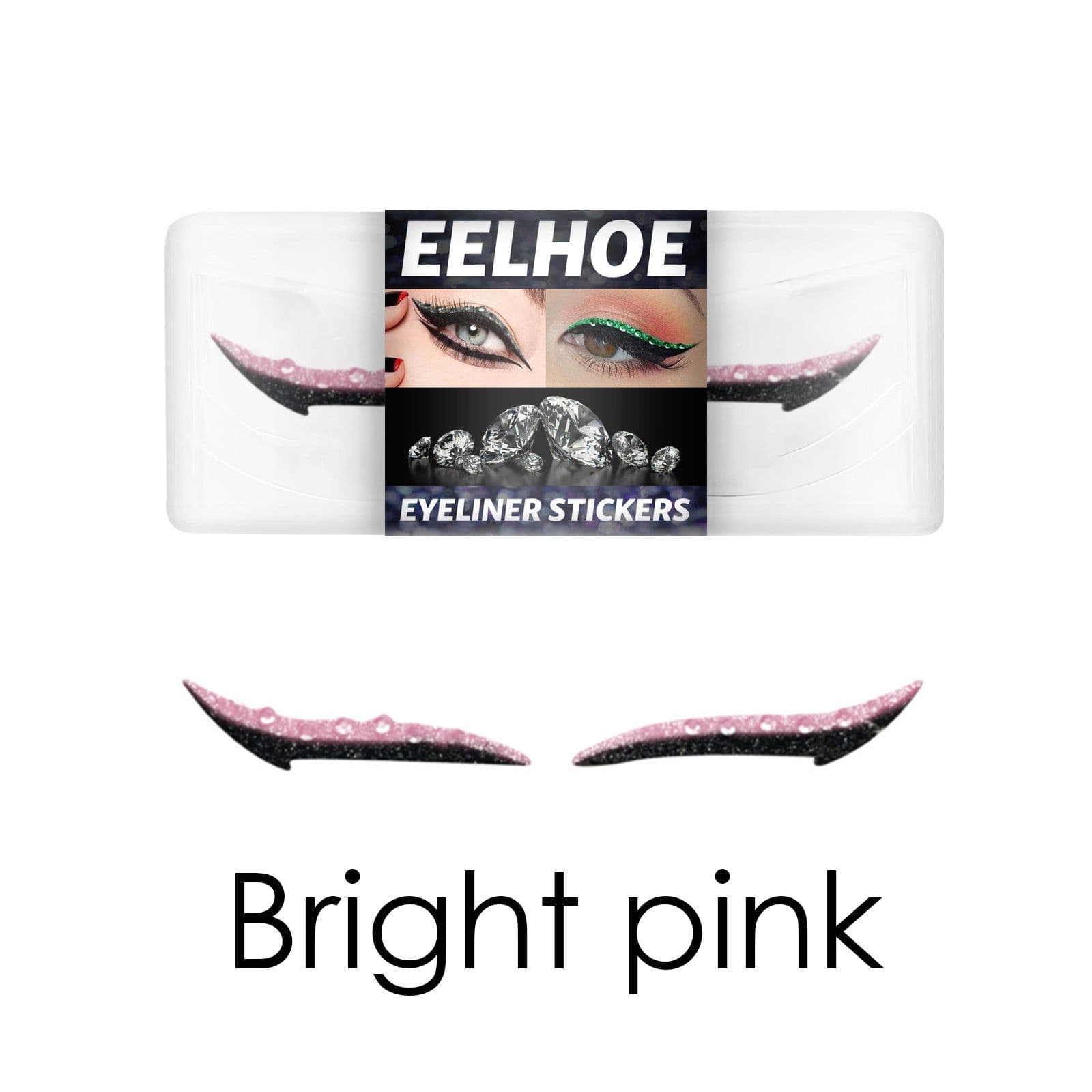 image-Creative Simple Waterproof Diamond Eyeliner Stickers