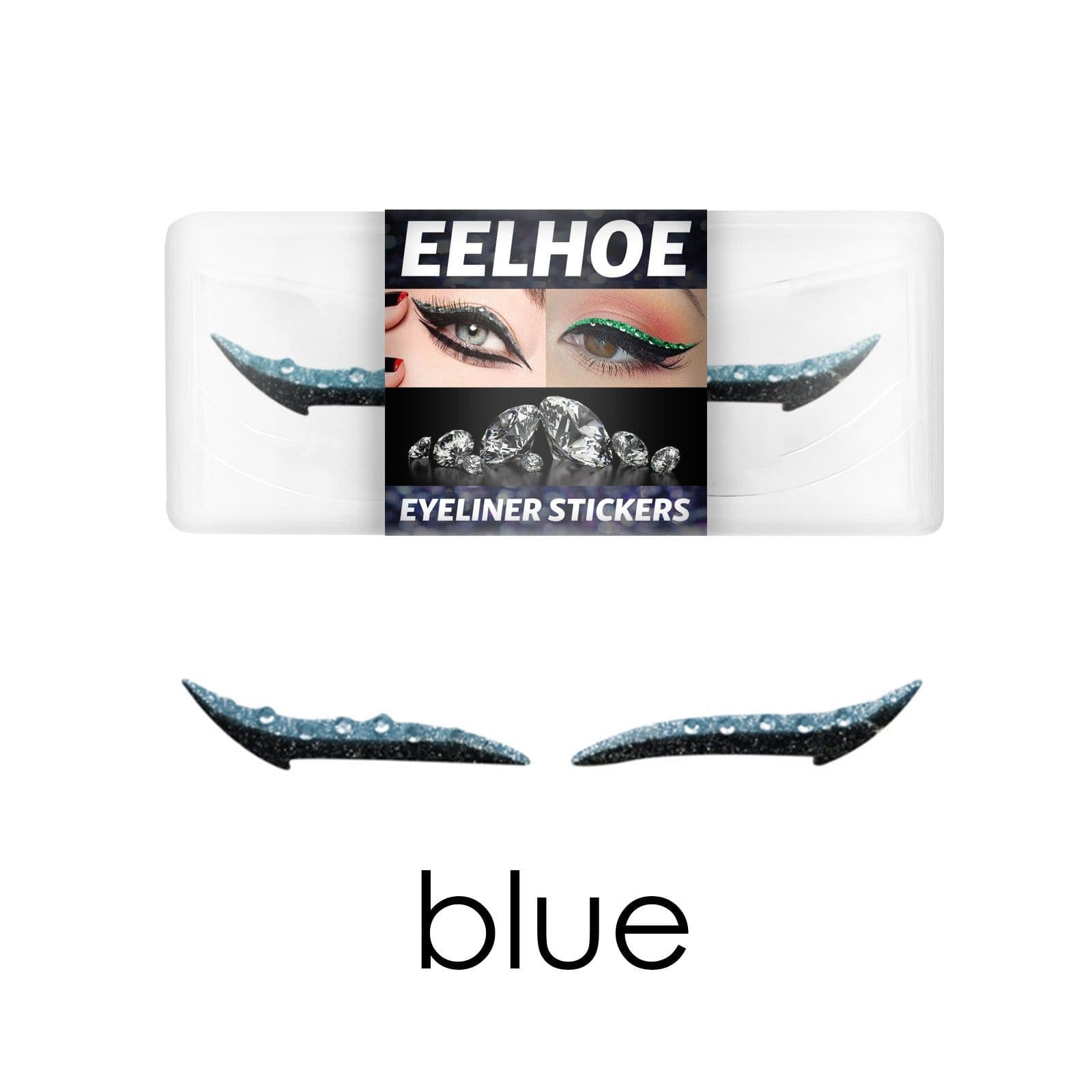 image-Creative Simple Waterproof Diamond Eyeliner Stickers