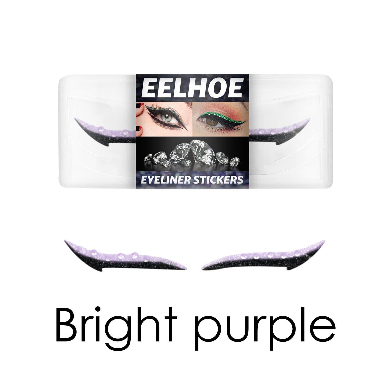 image-Creative Simple Waterproof Diamond Eyeliner Stickers