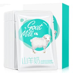 image-Goat Milk Facial Mask Skin Care Moisturizing Skin Moisturizing Hyaluronic Acid