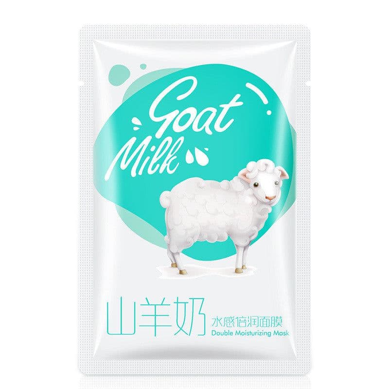 image-Goat Milk Facial Mask Skin Care Moisturizing Skin Moisturizing Hyaluronic Acid