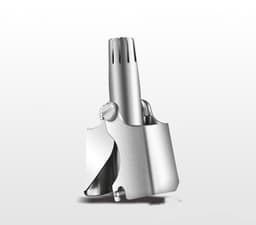 image-Stainless Steel Nose Hair Trimmer Men's Manual Scissors To Remove Nose Hair Shaving Cleaner