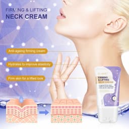 image-Neck Cream Neckline Cream Smooth Anti Aging Moisturizing Whitening Cream Beauty Firming Skin Care