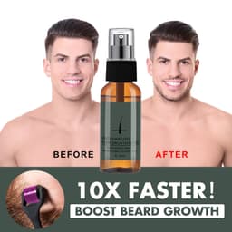 image-Beard Growth Spray Set Nourishing Moisturizing