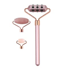 image-Seven-in-one Magnetic Head Changer Three Piece Facial Massage Set