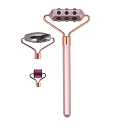 image-Seven-in-one Magnetic Head Changer Three Piece Facial Massage Set