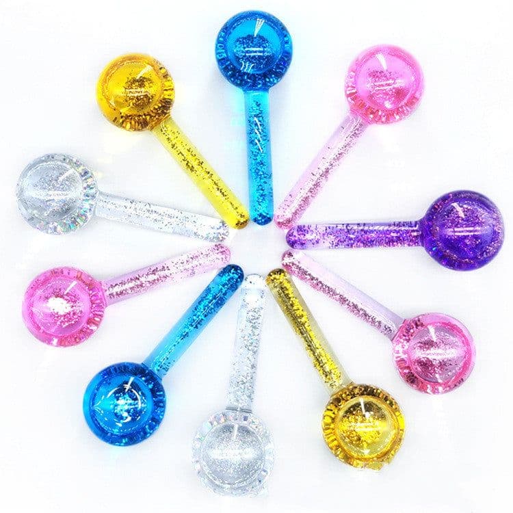 image-Crystal Ice Ball Ice Therapy Facial Massage Glass Beauty Ball