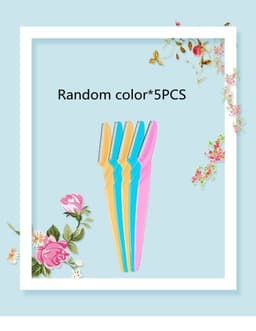 image-Women's Metal Skin-friendly Eyebrow Trimmer Set
