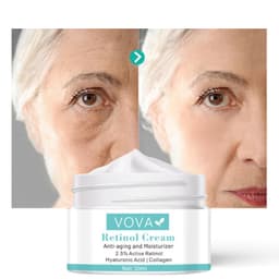 image-Collagen Hyaluronic Acid Anti-Wrinkle Cream Shrink Pores Tightening Improve Puffiness Moisturizing Skin Care