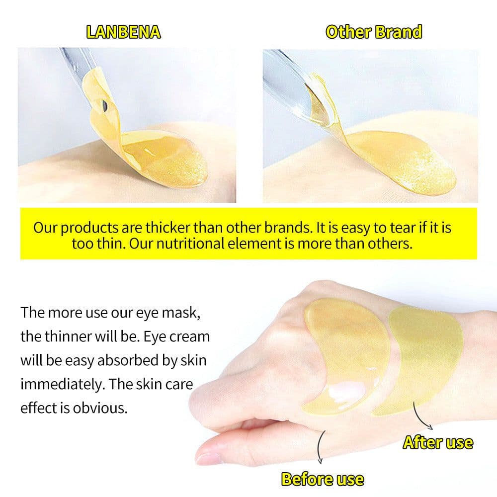 image-Collagen Removal Eye Puffiness Wrinkles Eye Circles Retinol Vc Hyaluronic Acid Mask