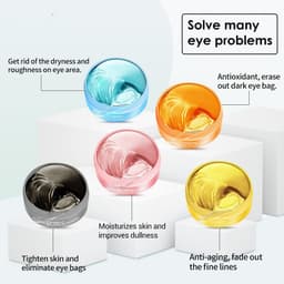 image-Collagen Removal Eye Puffiness Wrinkles Eye Circles Retinol Vc Hyaluronic Acid Mask