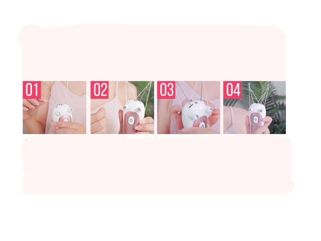 image-USB Type Face Wringer Facial Hair Remover