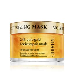 image-24K Gold Face Cream Dry Skin Care Whitening Snail Brightening
