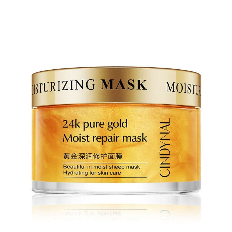 image-24K Gold Face Cream Dry Skin Care Whitening Snail Brightening