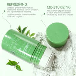 image-Green Tea Cleansing Blackhead Oil Control Acne Smear Mask