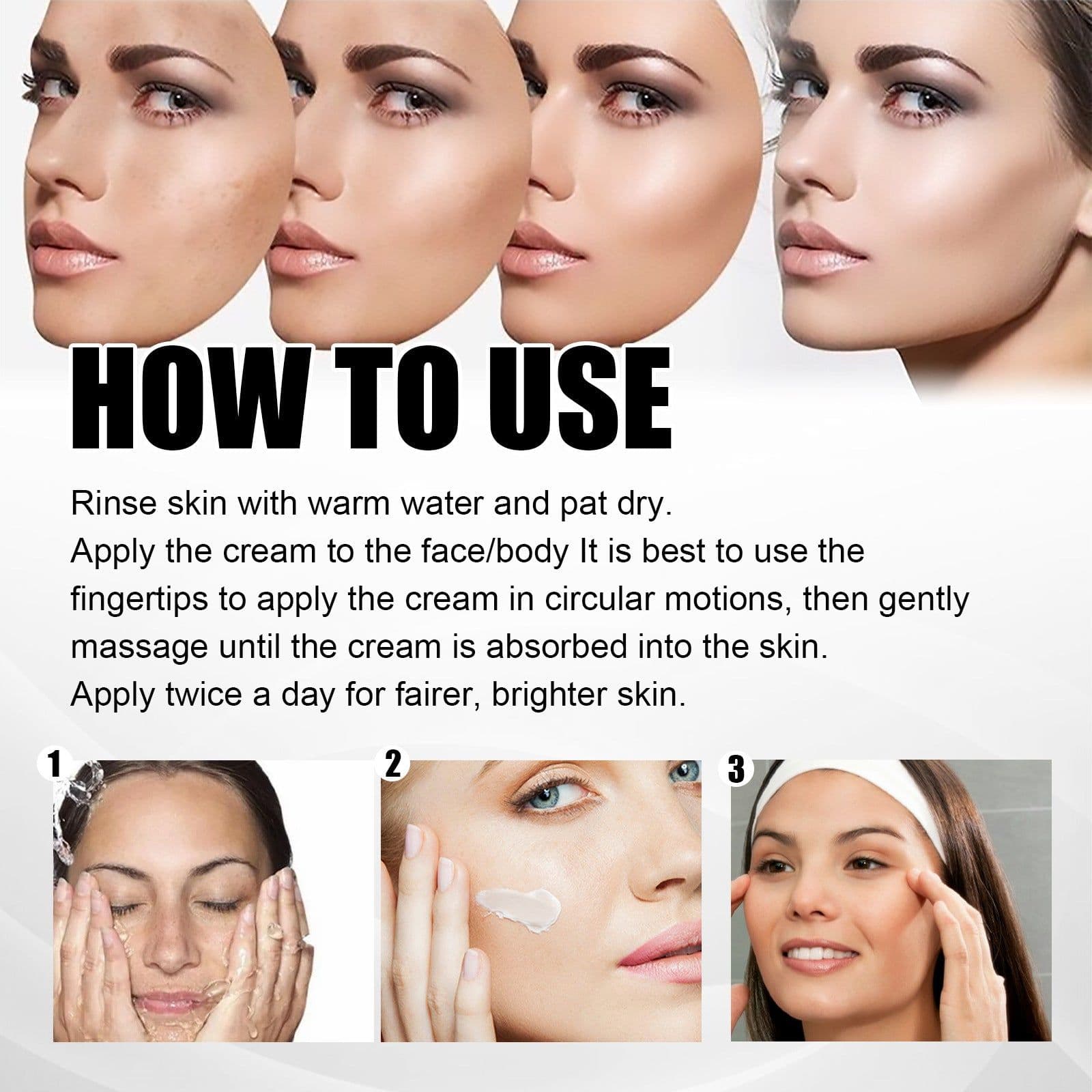 image-Lighten Spots Green Cream Freckles Decompose Pigments