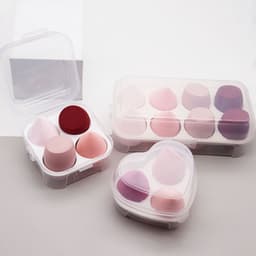 image-Make Up Sponge Becomes Too Big To Eat Powder