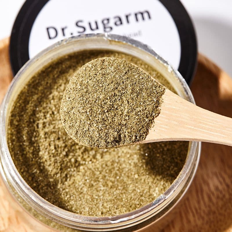 image-Blackhead Makeup Removing Facial Mask Whitens And Shrinks Pores Green Tea Facial Powder