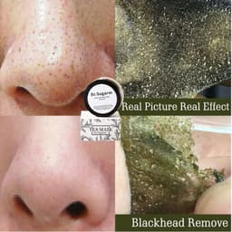 image-Blackhead Makeup Removing Facial Mask Whitens And Shrinks Pores Green Tea Facial Powder