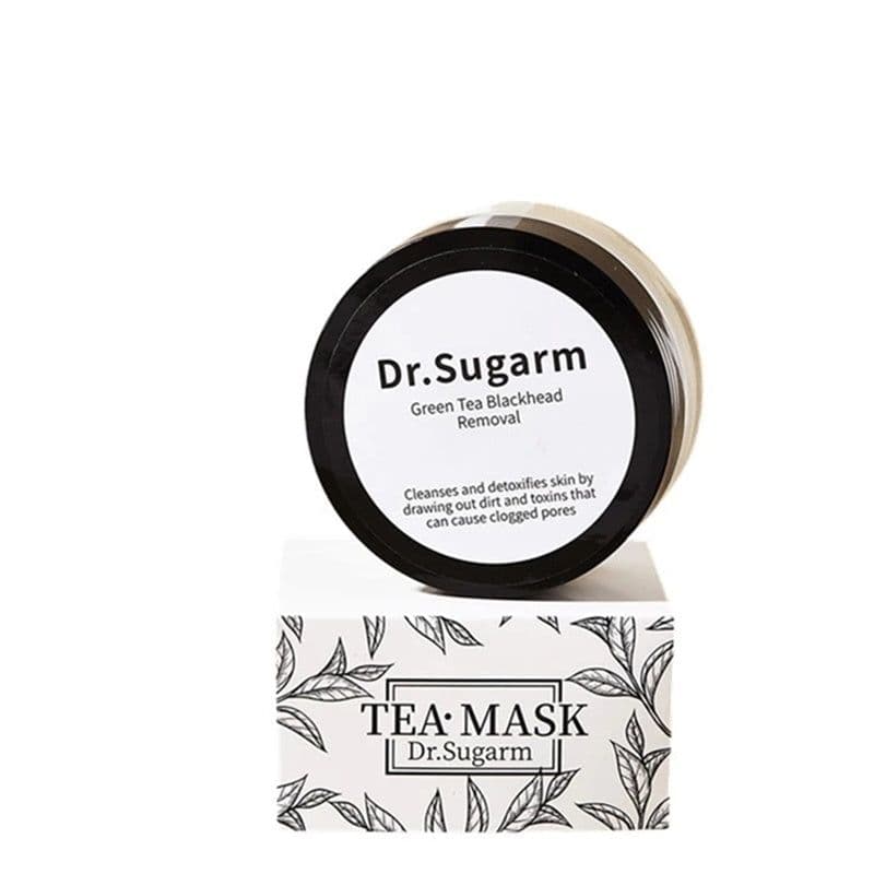 image-Blackhead Makeup Removing Facial Mask Whitens And Shrinks Pores Green Tea Facial Powder