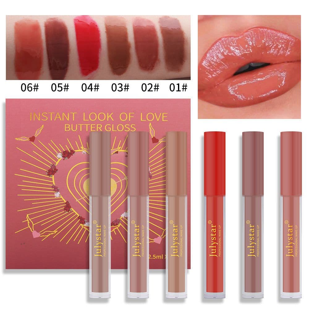 image-Shuiguang Mirror Lip Glaze Female High Color Value