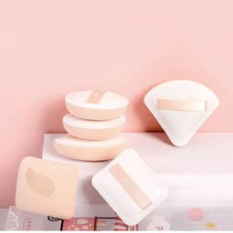 image-Cotton Candy Puff Suit Super Soft Foundation Make-up Powder Dual-use Air Cushion