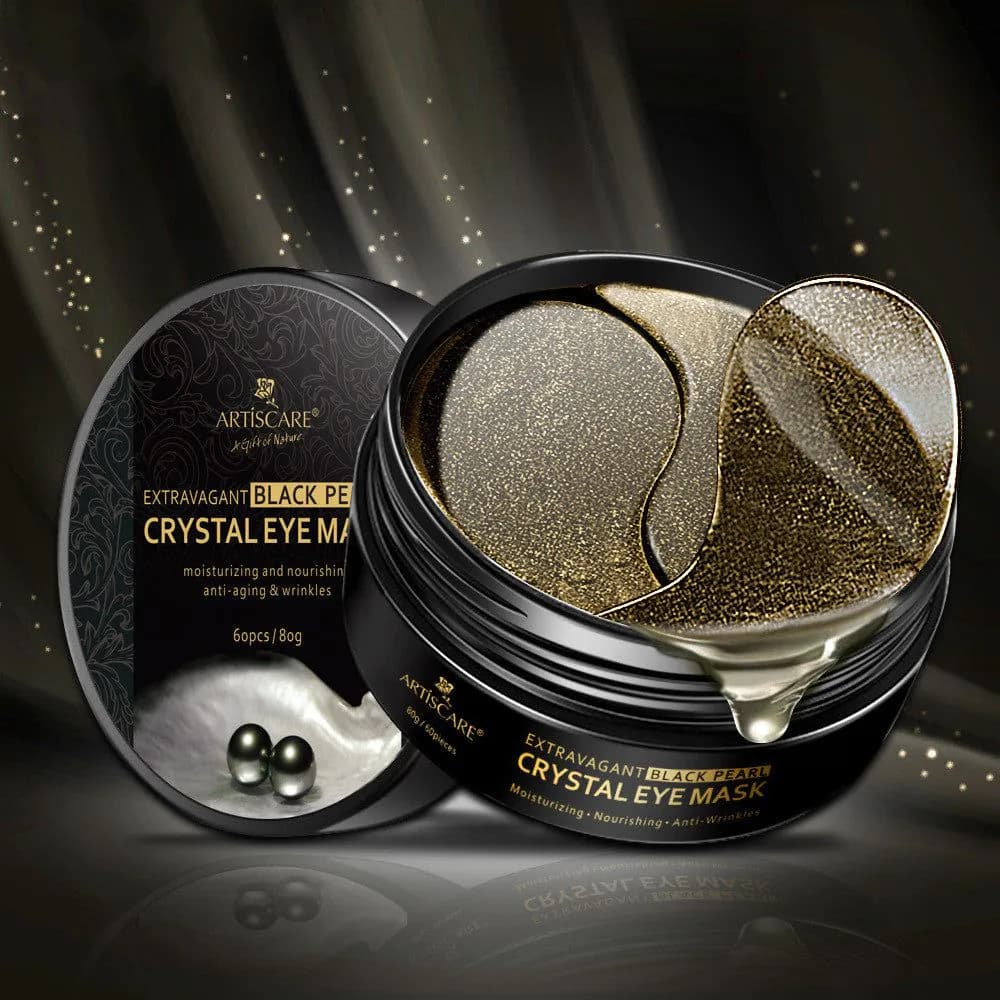 image-Black Pearl Eye Mask Gel Crystal Moisturizing Collagen