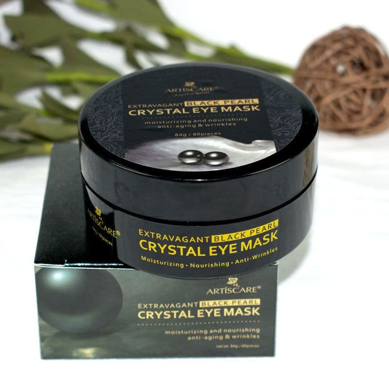 image-Black Pearl Eye Mask Gel Crystal Moisturizing Collagen