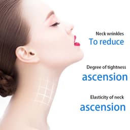 image-10pcs Goat Milk Hexapeptide Neck Mask Collagen Skin Care